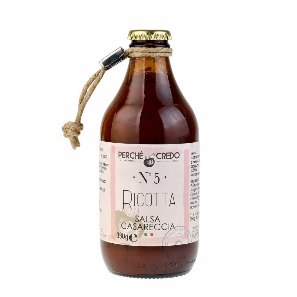 Salsa Casareccia con Ricotta 330gr