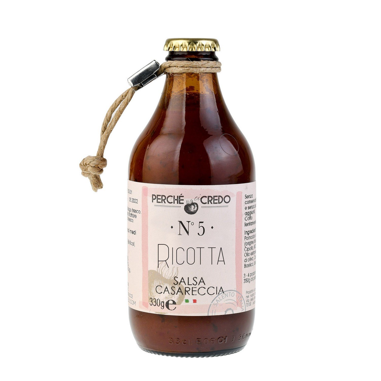 Salsa Casareccia con Ricotta 330gr
