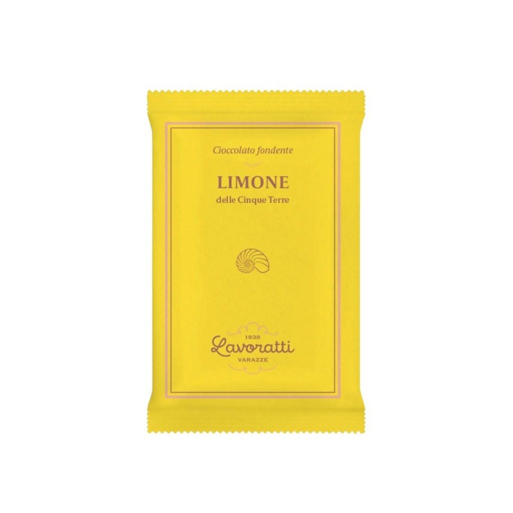 Tavoletta Cioccolato "Criollo" fondente al limone delle cinque terre 60gr