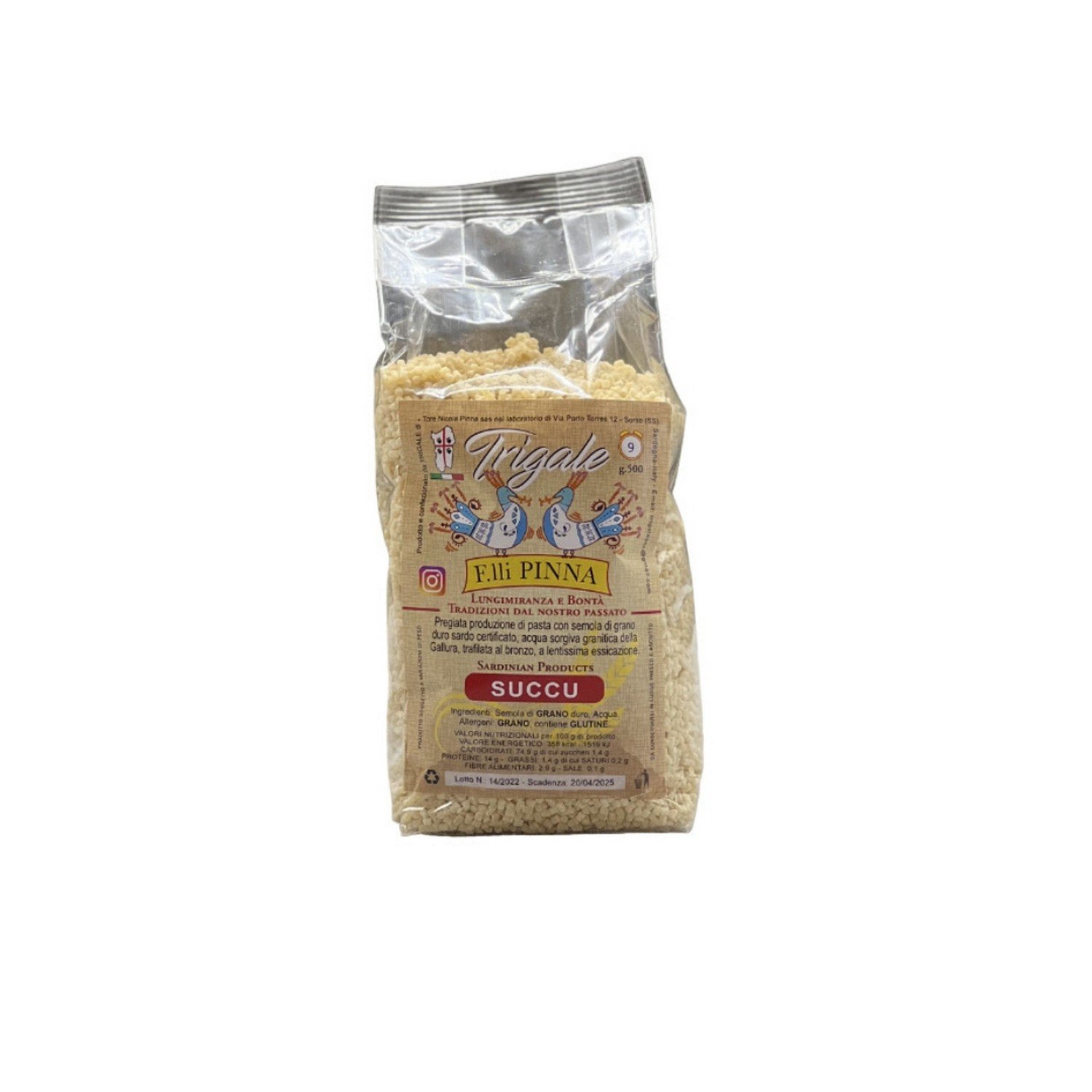 Succu 500gr Fregula Sarda