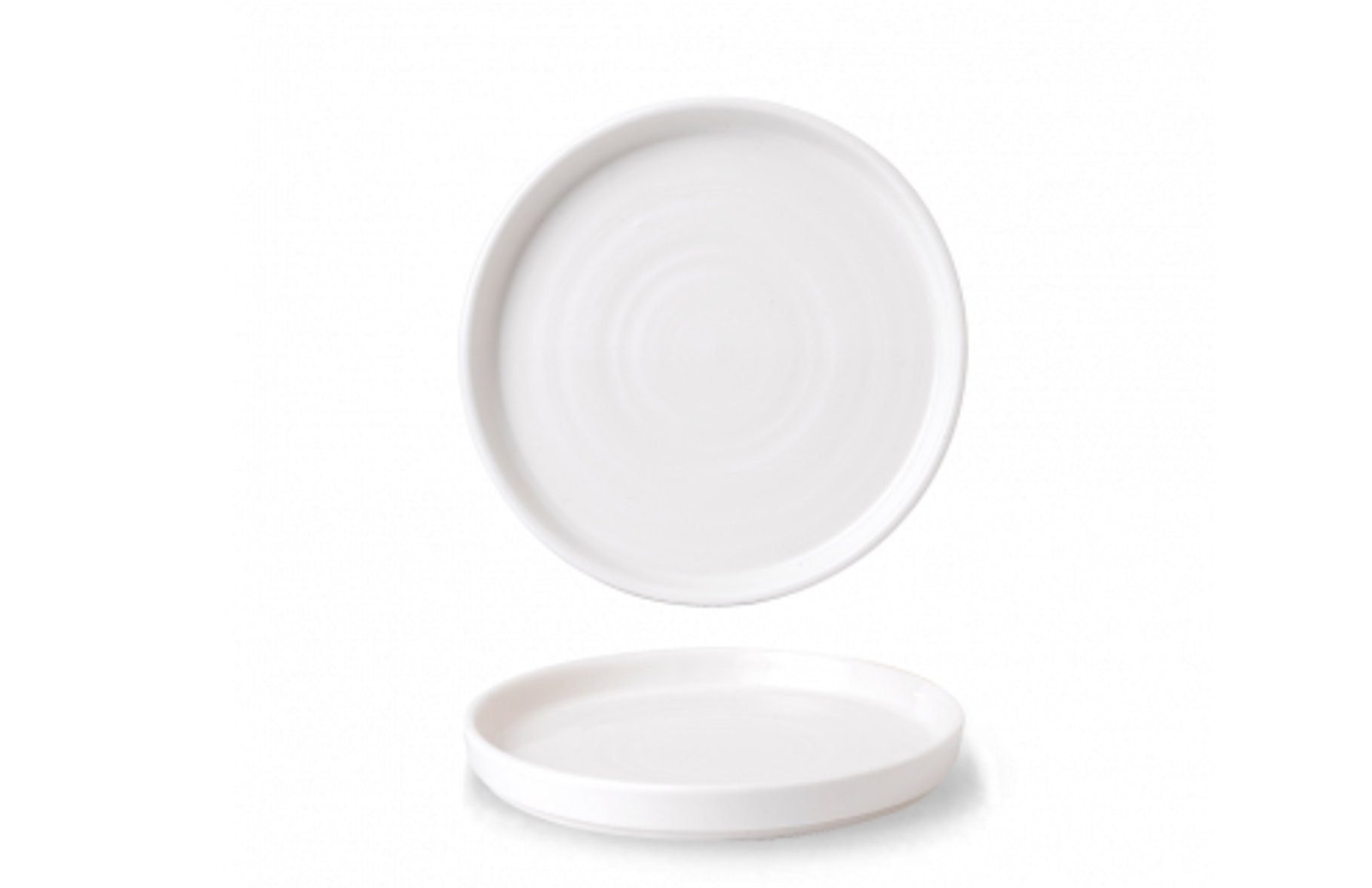 Vellum White - Piatto chef Bordo alto 26cm (confezione da 6pz)